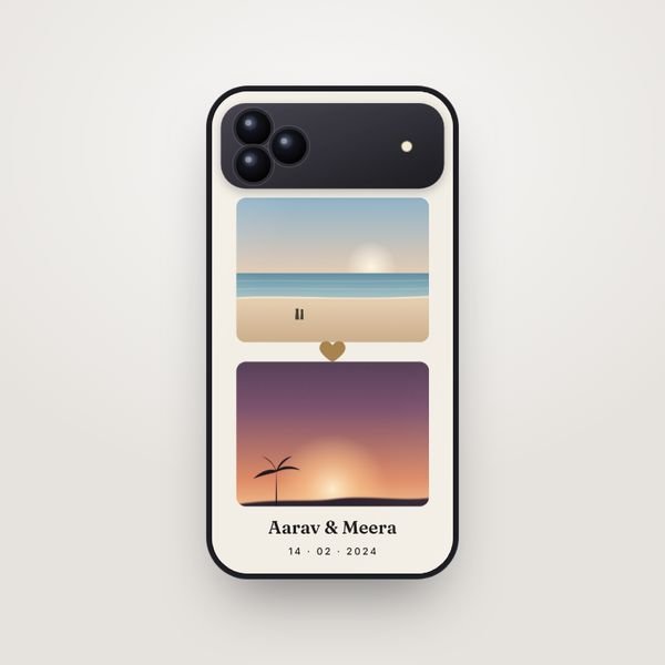 Couple Photo Case for Apple iPhone 17 Pro Max