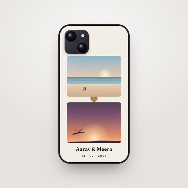 Couple Photo Case for Apple iPhone 13 mini