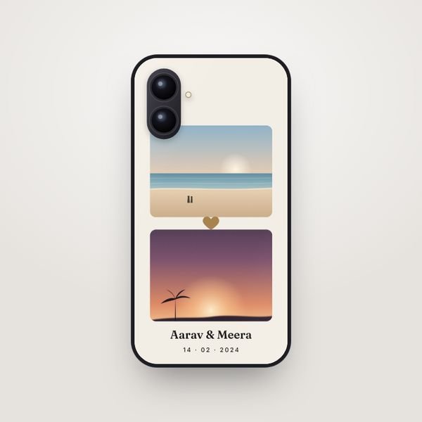 Couple Photo Case