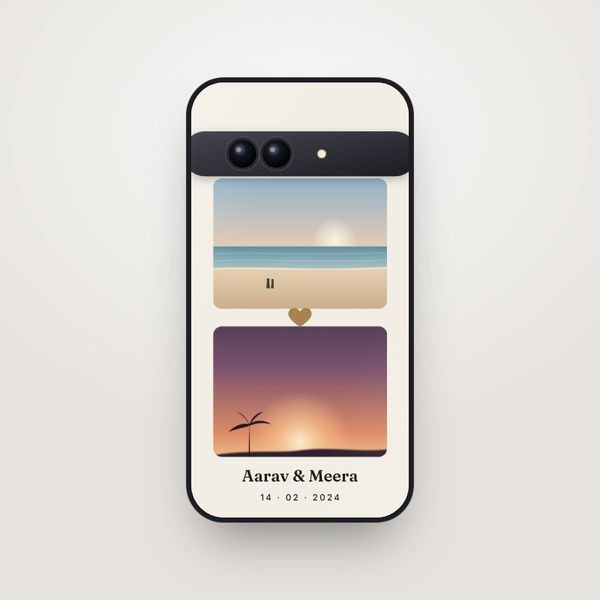 Couple Photo Case