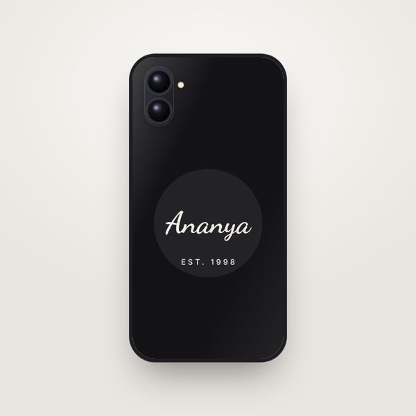 Custom Name Case for Apple iPhone 16 Plus