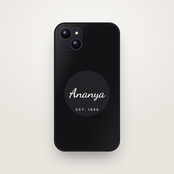 Custom Name Case for Apple iPhone 13 mini