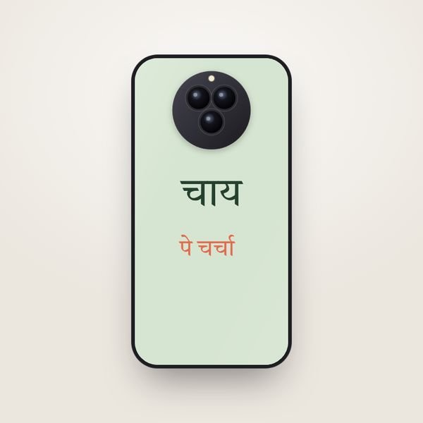 Hinglish Typography Case for Realme 13+
