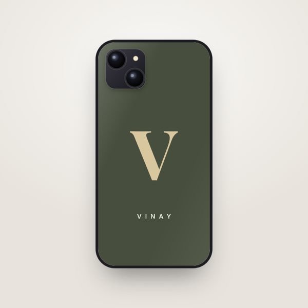 Initial & Monogram Case for Apple iPhone 13 mini