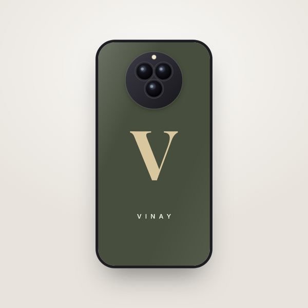 Initial & Monogram Case for Realme 13+