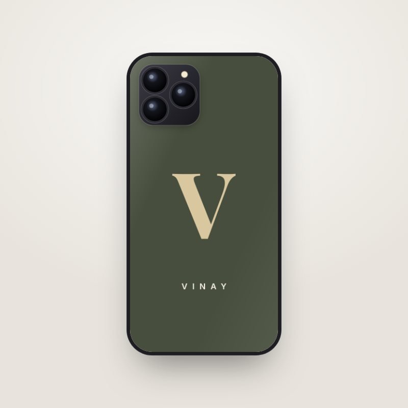 Initial & Monogram Phone Case
