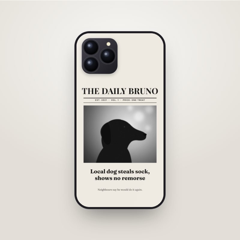 The Daily Pet phone case