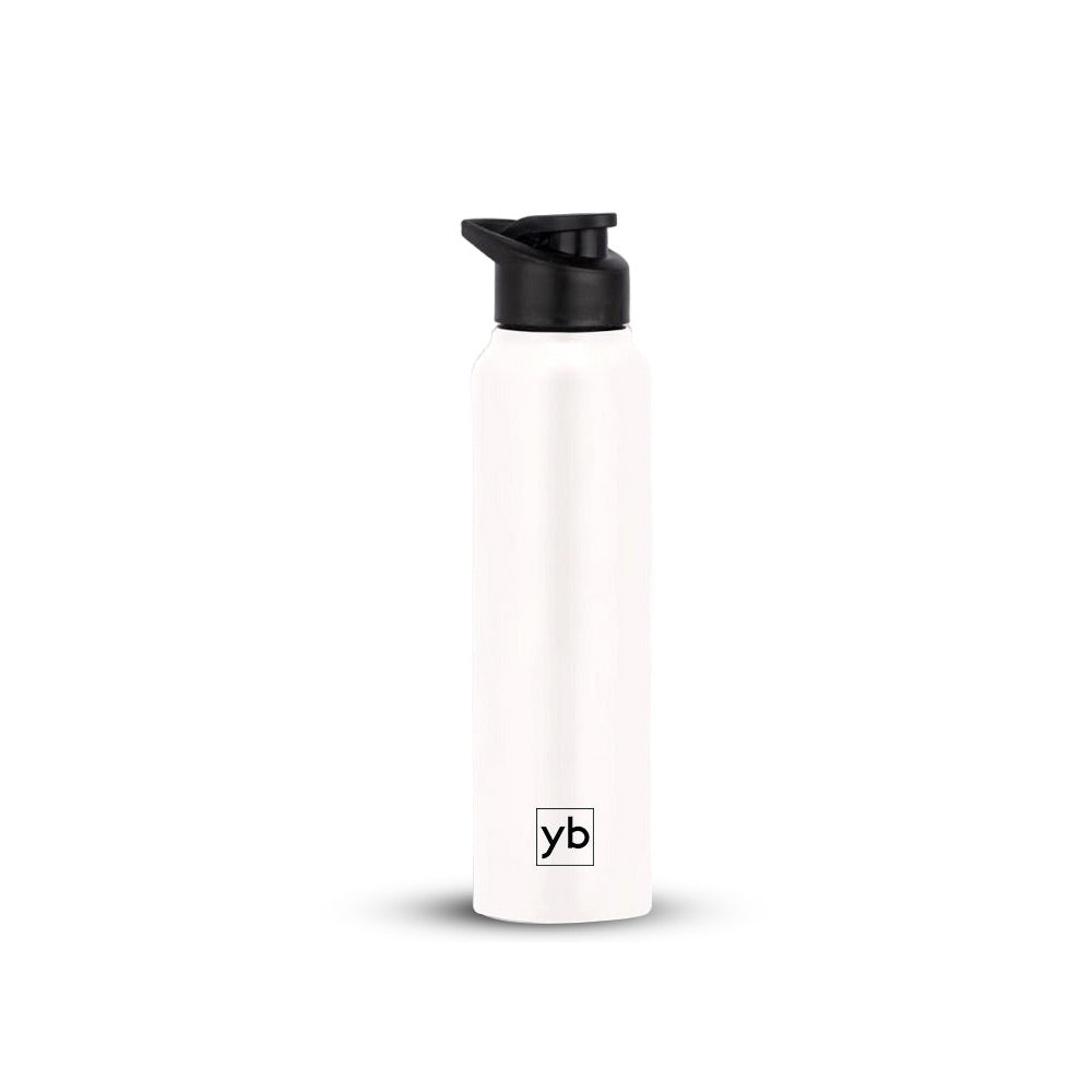 Stay Hydrated in Style with Our Colored Straight Steel Bottle- 750ml Capacity