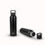 Steel Bottle with Silicon Ring Handle, 1000ml Capacity, Available in Black