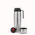 1L Flask With Handle Lid - 360 Degree Pouring Spout in Silver