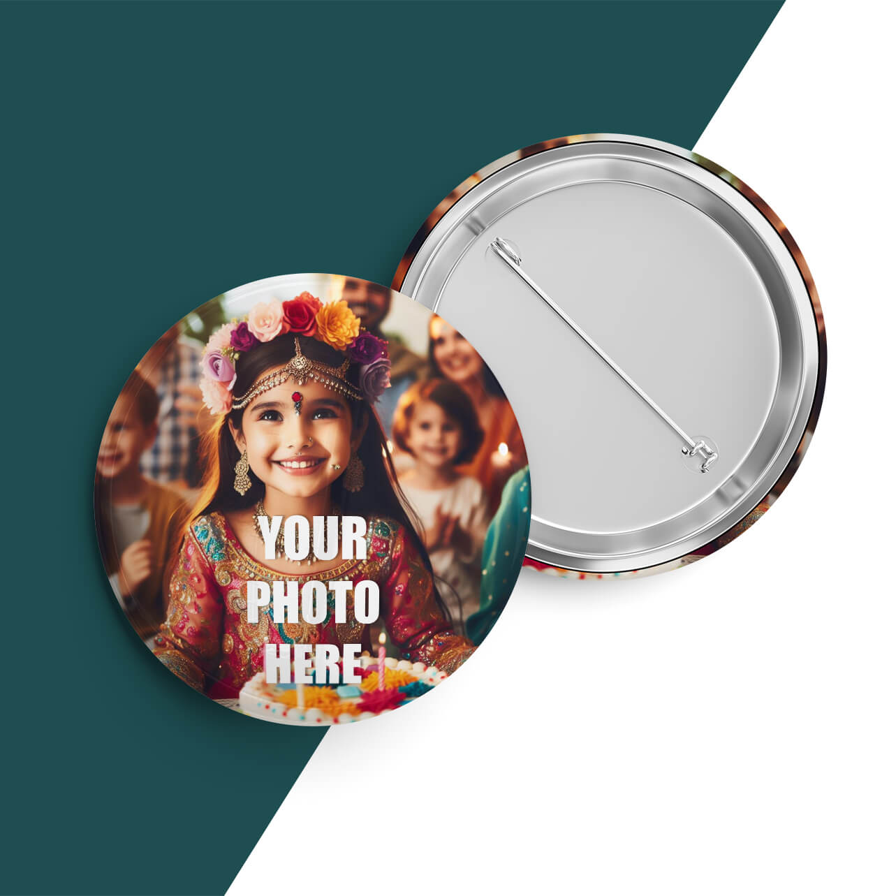 Wear Your Memories: Custom Photo Button Badge