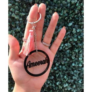 Personalize Your Style with Custom Acrylic Name Keychains