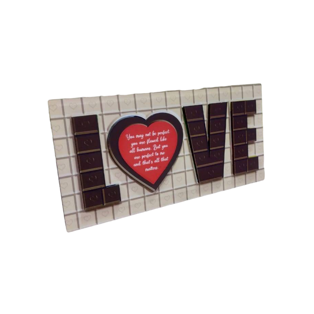 Love Chocolate Magnetic Photo Stand