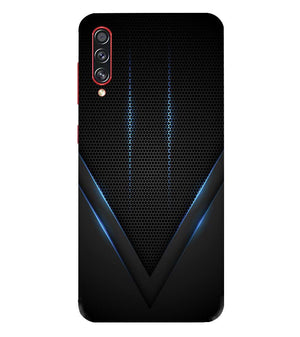 A0114-Black and Blue Back Cover for Samsung Galaxy A70s