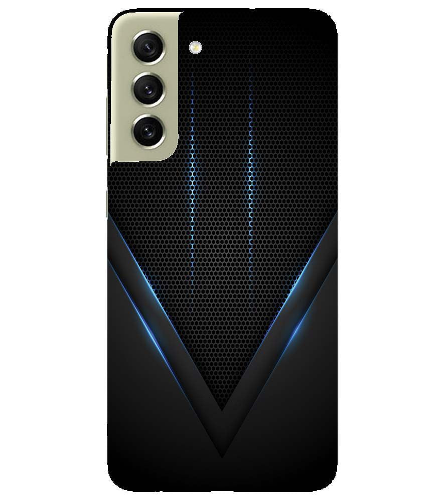A0114-Black and Blue Back Cover for Samsung Galaxy S21 5G