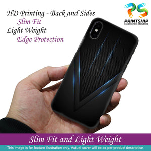 A0114-Black and Blue Back Cover for Realme 7-Image2