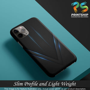 A0114-Black and Blue Back Cover for Realme 7-Image4
