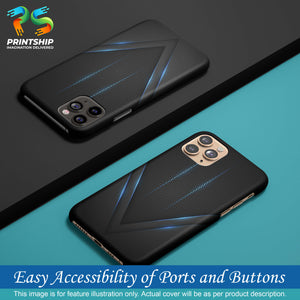 A0114-Black and Blue Back Cover for Oppo F17 Pro-Image5