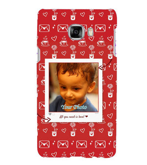 A0501-Need is Love Back Cover for Samsung Galaxy C7 Pro