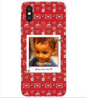 A0501-Need is Love Back Cover for Xiaomi Redmi Y2