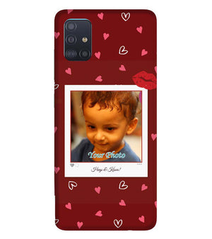 A0502-Hugs n Kisses Back Cover for Samsung Galaxy A51