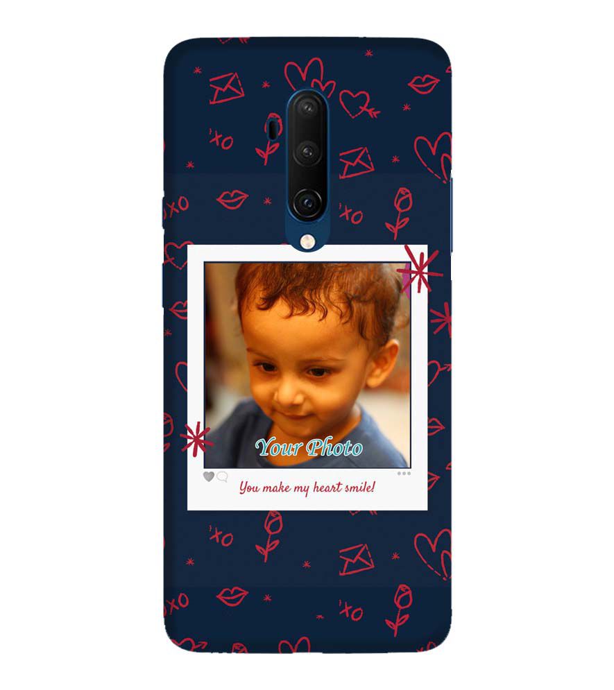 A0503-Heart Smiles Back Cover for OnePlus 7T Pro