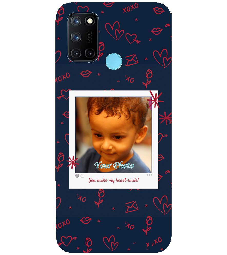A0503-Heart Smiles Back Cover for Realme C17