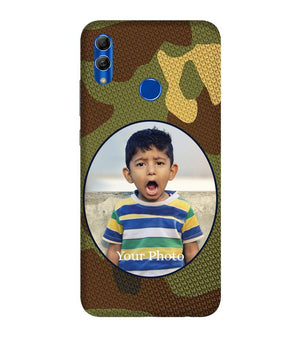 A0506-Camouflage Photo Back Cover for Honor 10 Lite