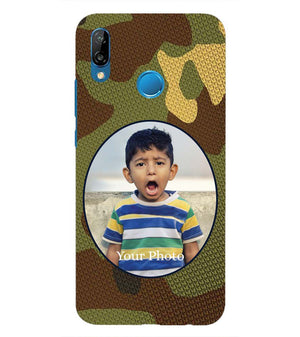 A0506-Camouflage Photo Back Cover for Huawei P20 Lite
