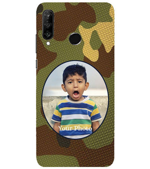 A0506-Camouflage Photo Back Cover for Huawei P30 lite