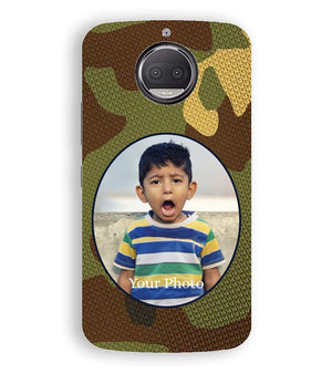 A0506-Camouflage Photo Back Cover for Motorola Moto G5S Plus