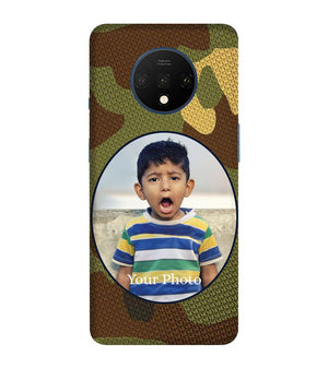 A0506-Camouflage Photo Back Cover for OnePlus 7T