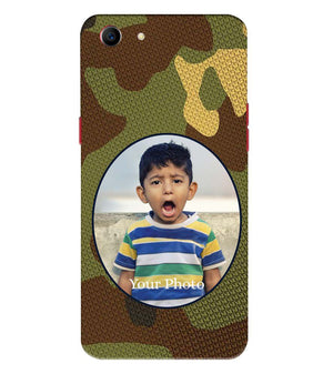 A0506-Camouflage Photo Back Cover for Oppo A1