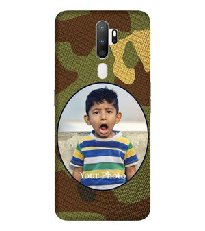 A0506-Camouflage Photo Back Cover for Oppo A5 (2020)