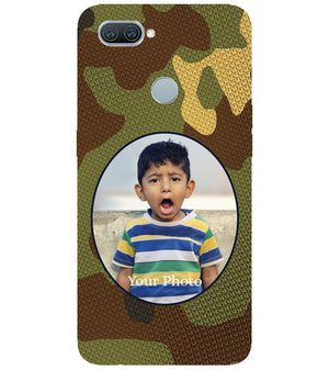 A0506-Camouflage Photo Back Cover for Oppo A7