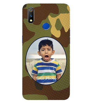 A0506-Camouflage Photo Back Cover for Realme 3 Pro