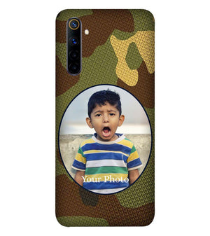 A0506-Camouflage Photo Back Cover for Realme 6