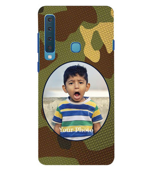 A0506-Camouflage Photo Back Cover for Samsung Galaxy A9 (2018)