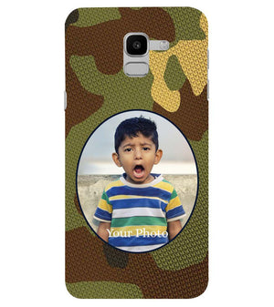 A0506-Camouflage Photo Back Cover for Samsung Galaxy J6 (2018)