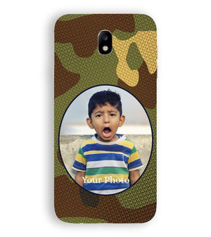 A0506-Camouflage Photo Back Cover for Samsung Galaxy J7 Pro