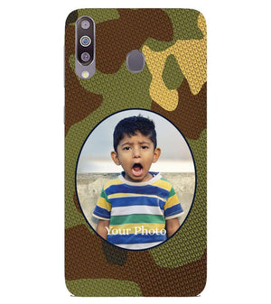A0506-Camouflage Photo Back Cover for Samsung Galaxy M40
