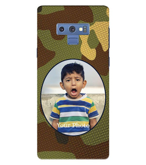 A0506-Camouflage Photo Back Cover for Samsung Galaxy Note 9