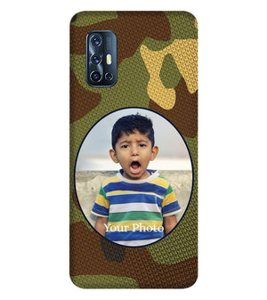 A0506-Camouflage Photo Back Cover for Vivo V17