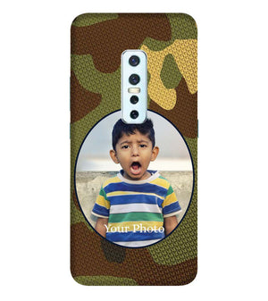 A0506-Camouflage Photo Back Cover for Vivo V17 Pro
