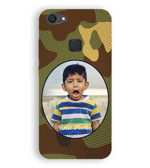 A0506-Camouflage Photo Back Cover for Vivo V7 Plus