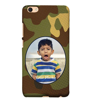 A0506-Camouflage Photo Back Cover for Vivo Y55L