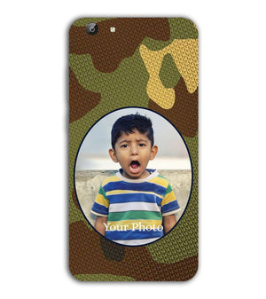 A0506-Camouflage Photo Back Cover for Vivo Y69