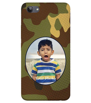 A0506-Camouflage Photo Back Cover for Vivo Y81