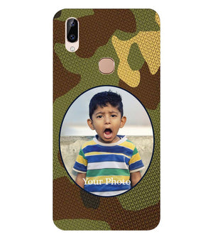 A0506-Camouflage Photo Back Cover for Vivo Y83 Pro