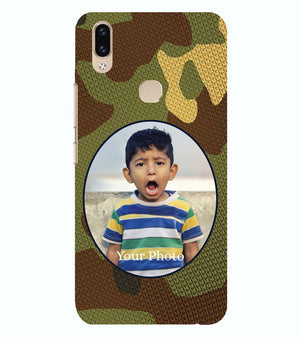 A0506-Camouflage Photo Back Cover for Vivo Y95 and VivoY91